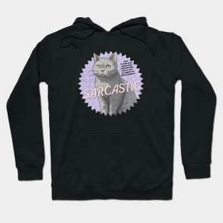 The Witty Pessimistic Pouncer Hoodie